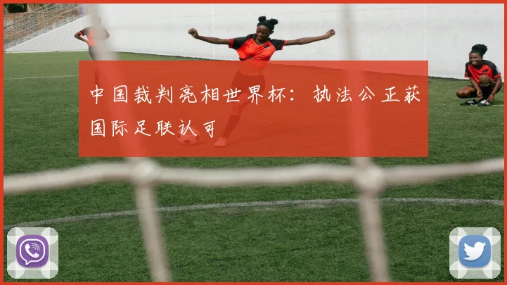 中国裁判亮相世界杯：执法公正获国际足联认可